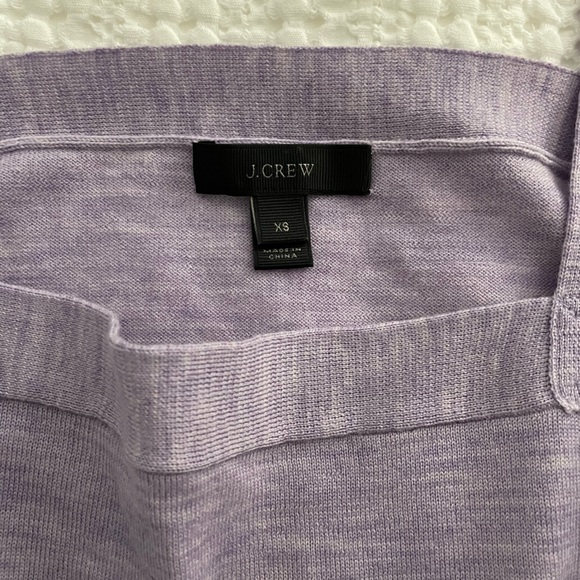 J Crew Merino Wool Cold Shoulder Sweater - Picture 4 of 5